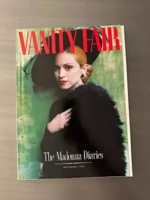 VANITY FAIR Magazine November 1996 The MADONNA Diaries EVITA • $17