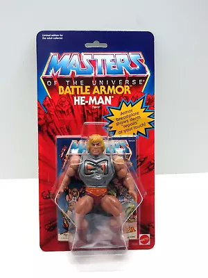MOTUCommemorative BATTLE ARMOR HE-MANMOCMISBSealedMasters Of The Universe • $62.50