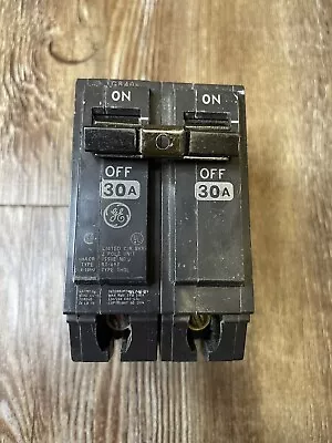 GE General Electric THQL2130 30-Amp 2-Pole Breaker 120/240VAC Tested • $9.99