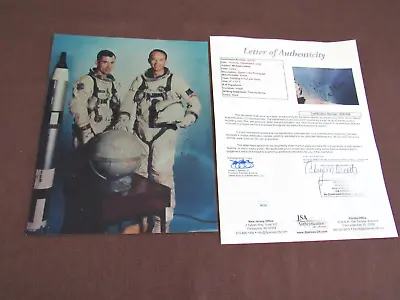 Michael Collins John Young Gemini X Apollo Signed Auto Litho Kodak Photo Jsa Loa • $999.99