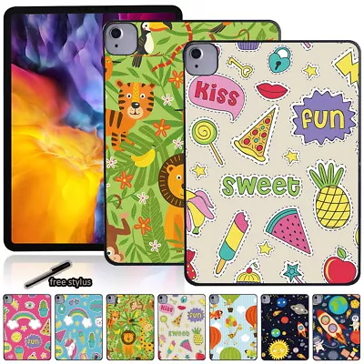 Cartoon Tablet Hard Protector Shell Cover Case For Apple IPad/mini/Air/Pro • £4.43
