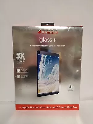 New Invisible Shield IPad Air (3rd Gen) 10.5  Pro Glass+ Screen Protector Zagg • $9.98