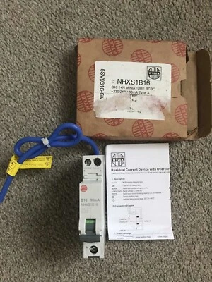 £15 • Buy Wylex Miniature Rcbo 6 Amp