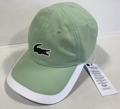 Lacoste Classic Sport Chino Baseball Cap Hat Cotton Adult Unisex One Size • £35