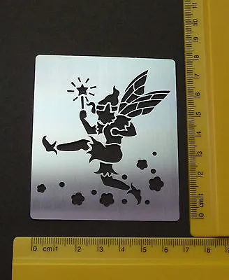 Stainless/Steel/Metal/stencil/Oblong/Fairy/Pixie/Floral/Star/Emboss/Pyrography • £3.65
