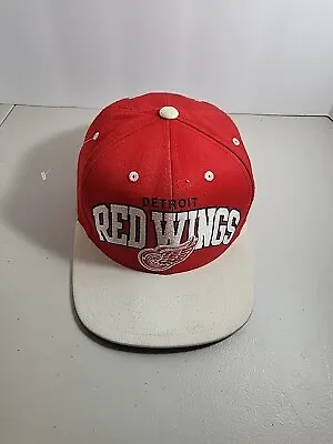 Detroit Red Wing's Mitchell & Ness NHL Snapback Adjustable Hat Cap • $15