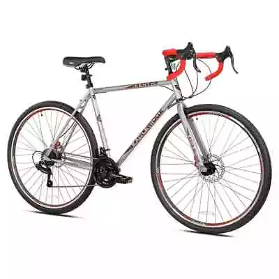 700c Eagle Ridge Men's Gravel Bike 31  Stand-over Height 21-Speed Silver • $199.95