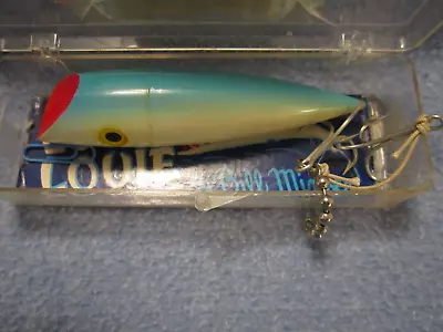 Vintage Lucky Louie 4 3/4  Salmon Plug Fishing Lure Great Condition. • $19.99