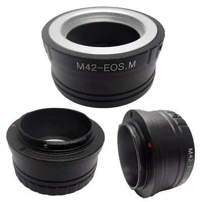 M42 Lens To EOS M EF-M Adapter Camera Accessories For Canon EOS M M2 M3 M5 M10 • $9.99