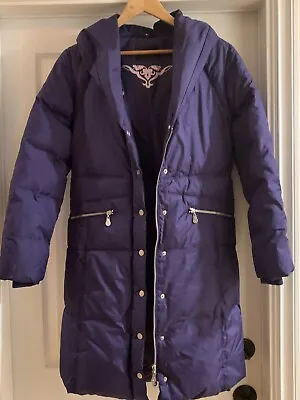 Ladies Lavender Down Coat By Vero Moda Puffer With Rhinestones~ Small • $10