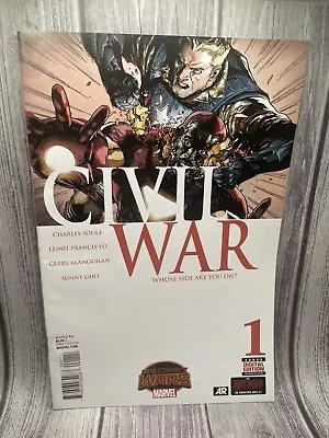 Civil War #1-5 Complete Set Marvel Secret Wars (Whose Side Are You On?) 2015 NM • $16.89