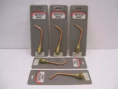 NEW 5 LOT Marquette #M21305 Torch Welding Nozzle Tip Style W Size 1 ( Victor ) • $89.99