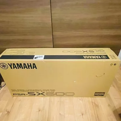 YAMAHA PSR-SX600 Black 61 Keyboard Portable 61 Keys 4.3 Inch Genuine New • $1009.24