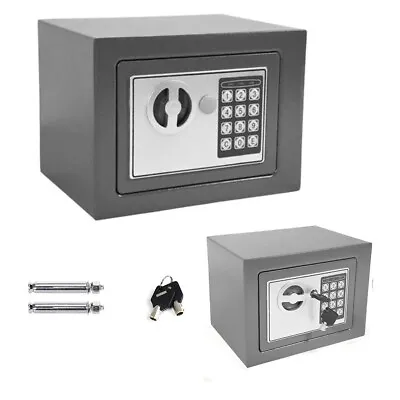 £21.20 • Buy Electronic Password Security Safe Money Cash Deposit Box Office Home Safety Box