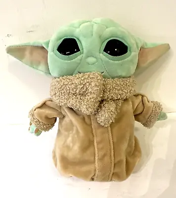 Mattel Star Wars Grogu Yoda Baby Plush Figure 8  Tall With Coat And Scarf • $4.99