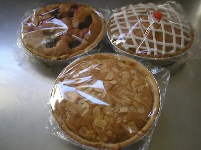  Home Made Large 3 X  ASSORTED ALMOND/BAKEWELL TARTS   (HOME MADE.)  • £16.99