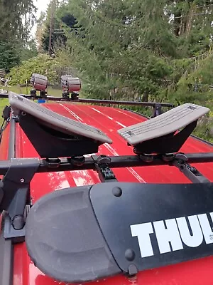 Yakima Rollers Kayak Rooftop Carrier Racks -Rear Load-Assist Roller System • $160