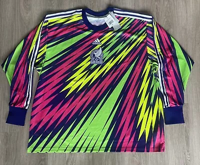 Mexico FMF Icon Goalkeeper Jersey Men’s 2XL NWT • $75