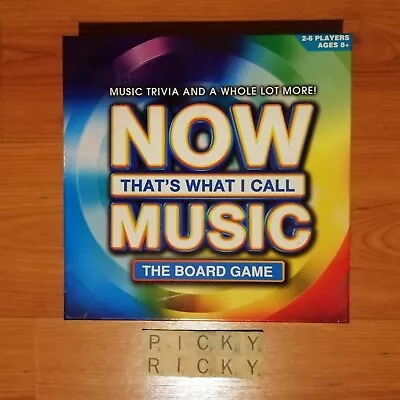 NOW That's What I Call Music The Board Game - Paul Lamond/2017 - 100% Complete • £6.49