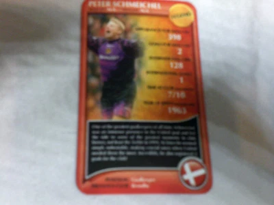 £1.50 • Buy Peter Schmeichel - Manchester United 2008/2009 Top Trumps - Single  Legend  Card