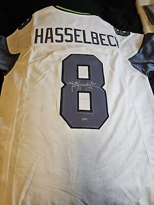 Matt Hasselbeck Signed Seattle Seahawks #8 Custom Jersey W/ COA • $59.99