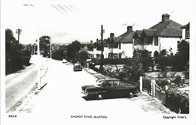 Blurton Near Longton & Stoke On Trent. Church Road # BRN.8 By Frith. • £10