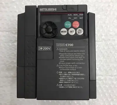 MITSUBISHI INVERTER DRIVE FR-E720-2.2K Confirmed Operation • $154.99