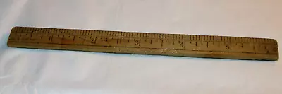 Vintage 6  Wooden Ruler - Made In US Of AM • $11