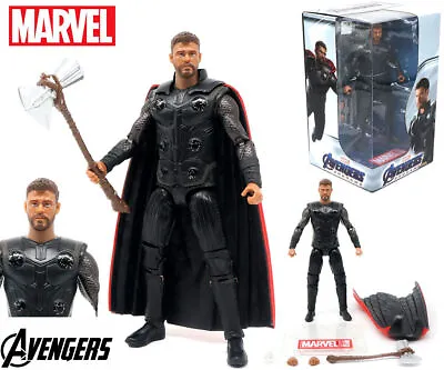 ZD Marvel Avengers Hero Thor Stormbreaker Axe 7  Action Figure Model Toy Doll • £24.99