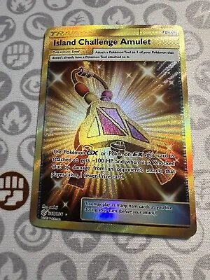 Pokémon TCG Island Challenge Amulet Sun & Moon - Cosmic Eclipse 265/236 Holo... • $4.20