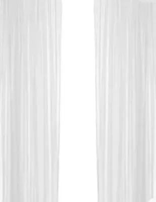 IKEA LILL New In Package Long Sheer Floaty White Net Curtains 280 X 300cm -PAIR • £7