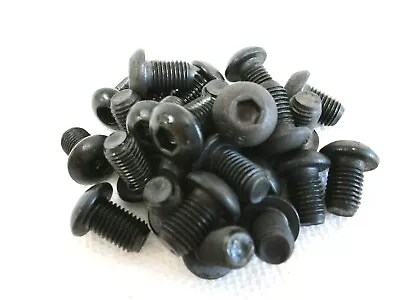 5/16-24 X 1/2 Button Head Socket Cap Screws Black Alloy Steel 25 Pcs • $8.50