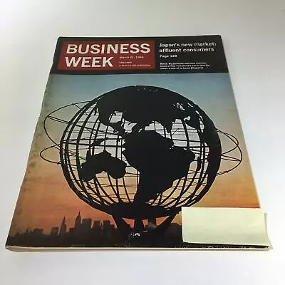 Business Week Magazine: March 21 1964 - Japan's New Market: Affluent Consumers • $17.05