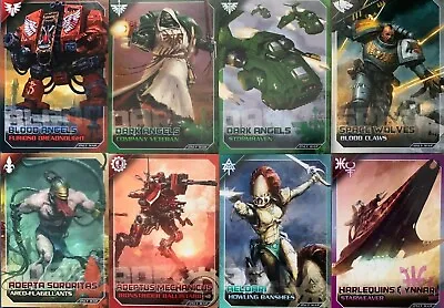 Panini Warhammer 40000 Dark Galaxy Offical Trading Cards  Only War  Pick Choose • $1.91