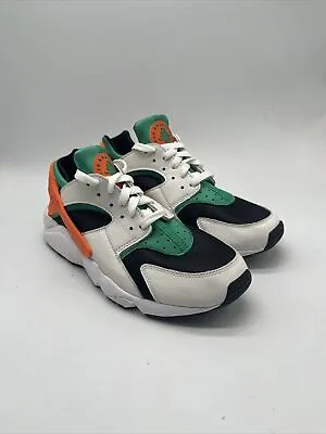 Nike Air Huarache 'Miami Hurricanes' Orange/Green Mens Size 8.5 DD1068 111 • $79.95