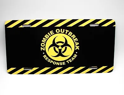 Zombie Outbreak Response Team Metal Car License Plate. Zombie Response Team • $14.95