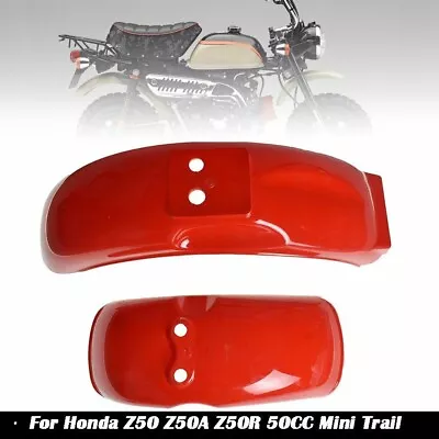 PLASTIC FRONT & REAR Fender Kit For Mini Trail Z50 BIKE 50R PS64 • $22.90