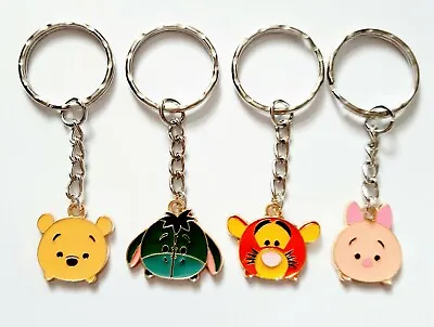 £2.95 • Buy Cute Winnie The Pooh Tigger Piglet Eeyore Tsum Keyring Keychain Gift