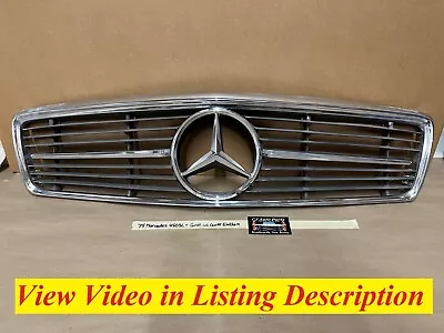 OEM 75 Mercedes 450SL W107 FRONT GRILL SURROUND WITH LOUVERS & EMBLEM • $199.99