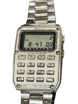Seiko Vintage Calculator C515-5000 Watch • $133
