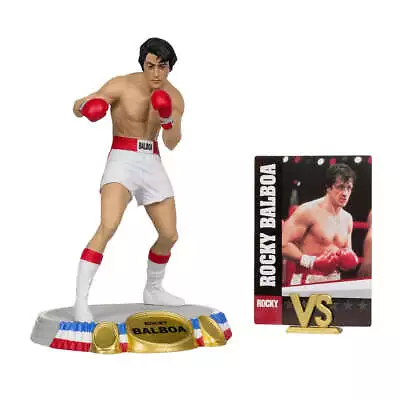 *Preorder* - McFarlane Movie Maniacs Presents Rocky Featuring Rocky Balboa • $24.99