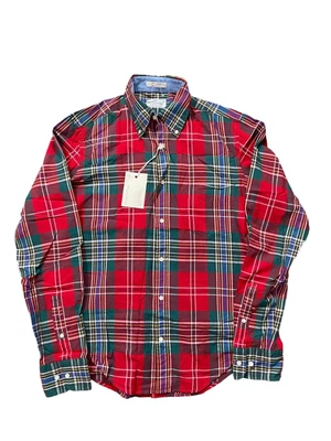 £35 • Buy BNWT GANT Rugger Madras Shirt Small Tartan Handloom Summer Cotton
