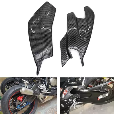 Carbon Fiber Swingarm Cover Fairing ABS For BMW S1000R S1000RR HP4 2009 - 2018 • $125.99