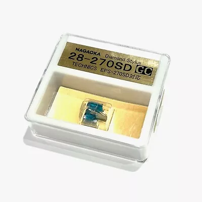 NAGAOKA GC28-270SD Replacement Needle For Panasonic SL-2 / Diamond Stylus • $45