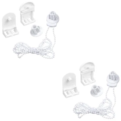  2 Sets Bead Roller Blind Accessories Pom Shades Indoor Windows • £9.55