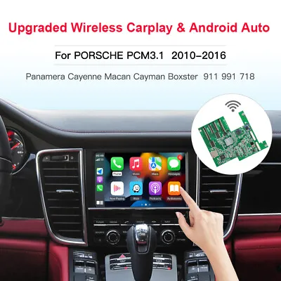 $248.96 • Buy Wireless CarPlay Module Android Auto Retrofit Kit For 2010-2016 Porsche W/PCM3.1