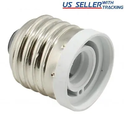 (10-Pack) Light Bulb Socket Adapter Medium Base E26 To Candelabra E12 Reducer • $9.29