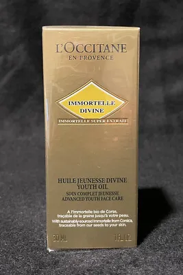 L’Occitane Immortelle Divine Youth Oil Advanced Youth Face Care 1oz Brand New • $74