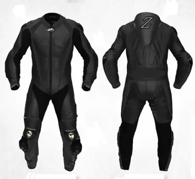 $274.67 • Buy Mens A Grade Leather Motorcycle 1PC Suit Motorbike Rider Racing Armor Sports AB