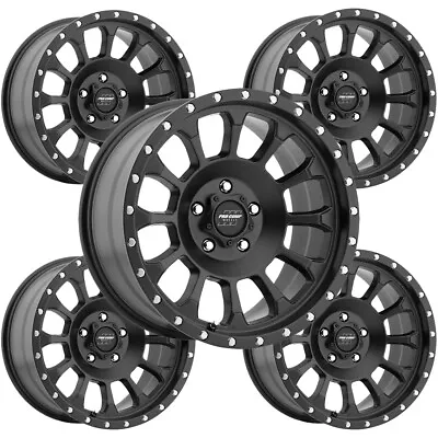 (Set-5) Pro Comp PA34 Rockwell 17x8.5 5x5  +0mm Satin Black Wheels Rims 17  Inch • $1019.95